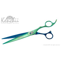 Kenchii Peacock 8 inch Straight Grooming Scissor